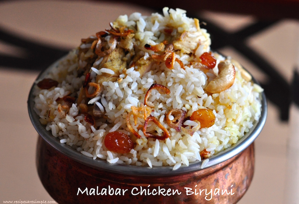 Malabar Chicken Biryani Recipe Winner