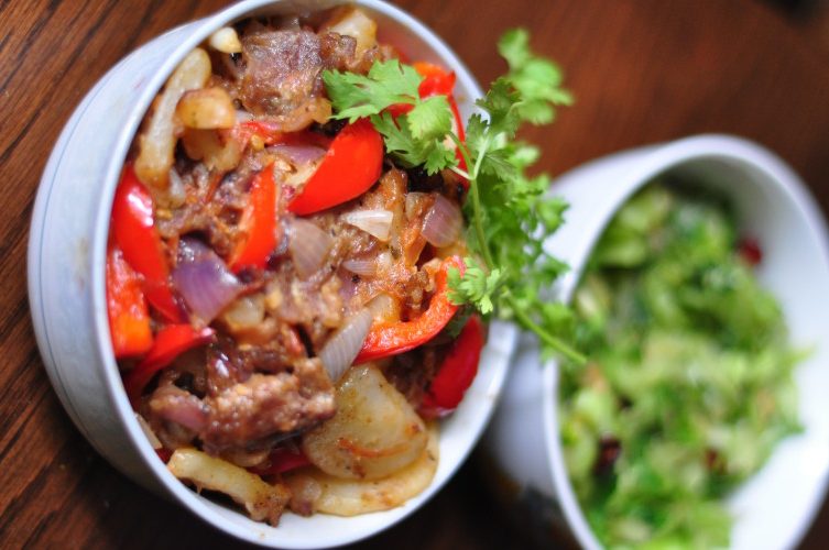 Beef Potato Stir-fry