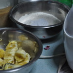 Dry ingredients for muffins