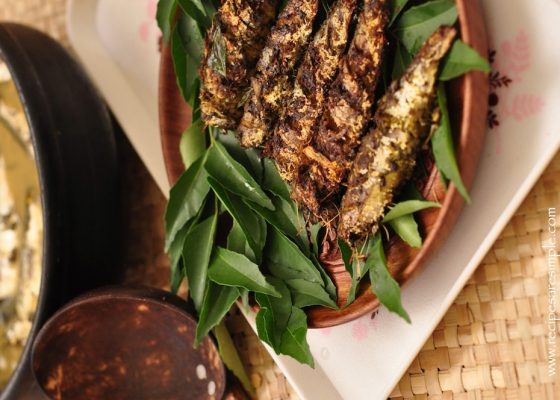 Mathi Fry Kerala Nadan and with Green Pepper Corn