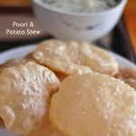 Poori Recipe - With Potato Curry