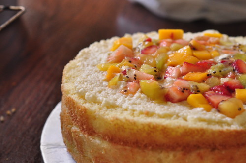 Fresh Fruit Sponge