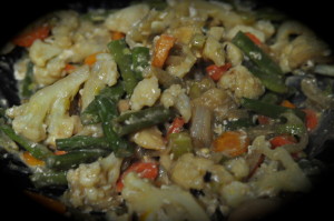 Chinese Vegetables with egg