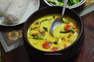 fish molee with puttu