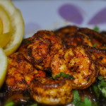 Fried Prawns Kerala Style - Chemmeen Varuthathu