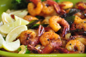 kerala fried prawns recipe