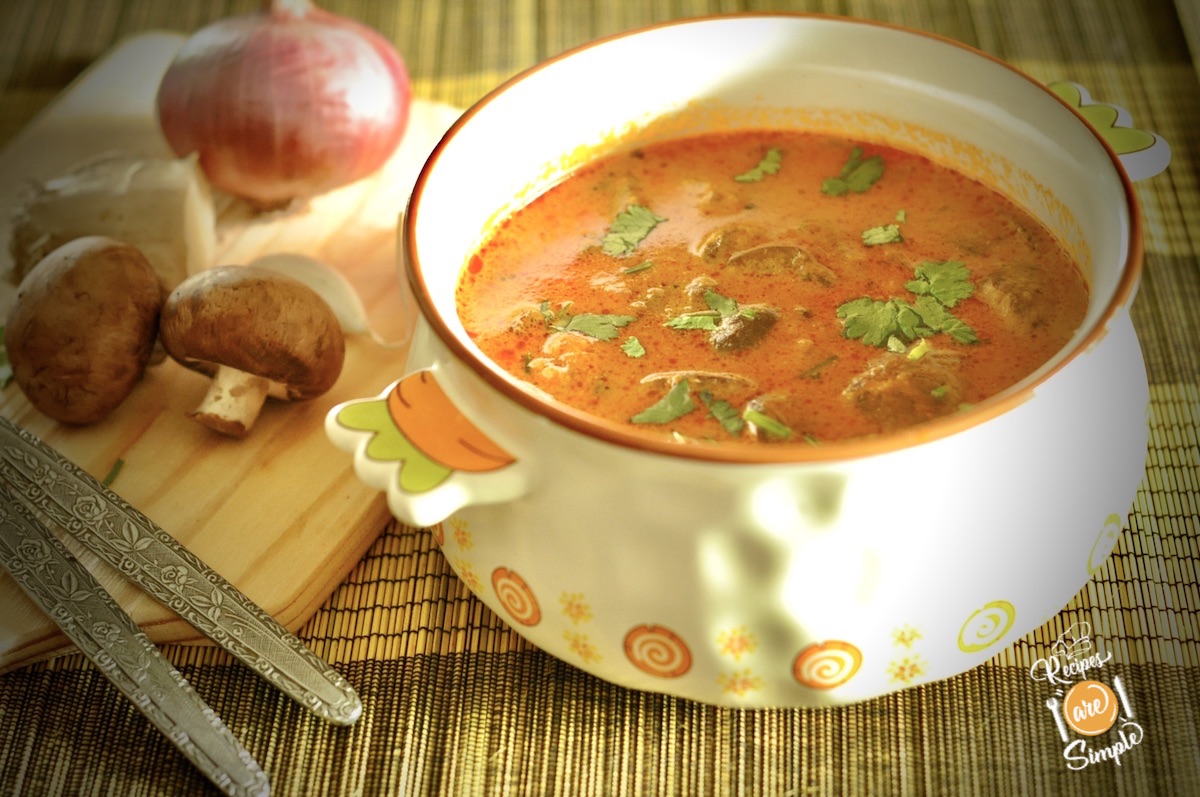 mushroom curry