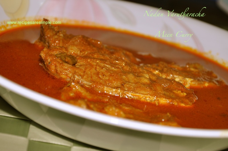 varutharacha meen curry