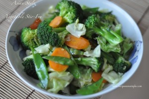 Asian Style Vegetable Stir-Fry