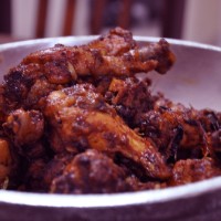 Chicken Roasted with Mild Chilly Powder