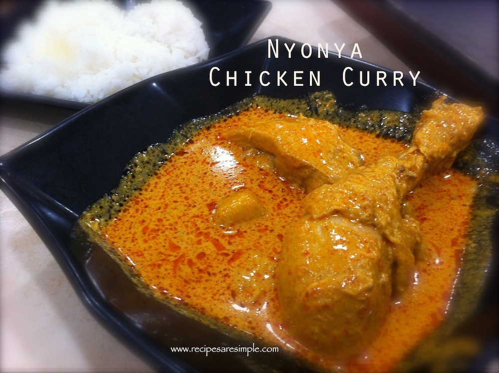 malaysian chicken curry nyonya recipe