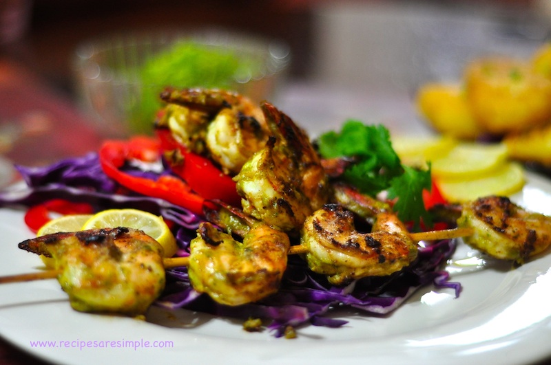 prawn tikka