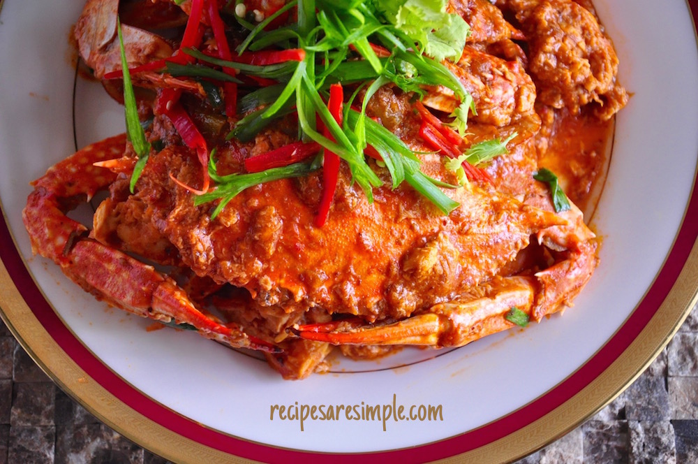 Singapore Chilli Crab Recipe