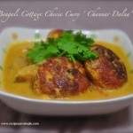  Cottage Cheese Ball and Potato Curry-  'Channar'Dalna'