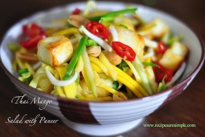 thai mango salad