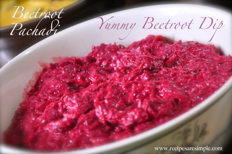 beetroot pachadi