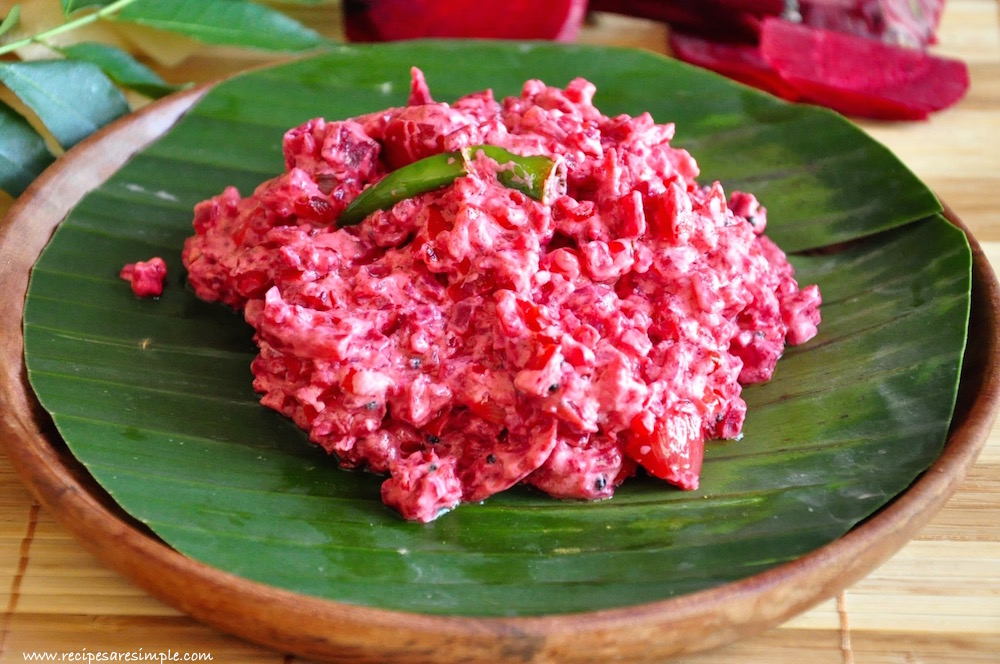 Beetroot Pachadi