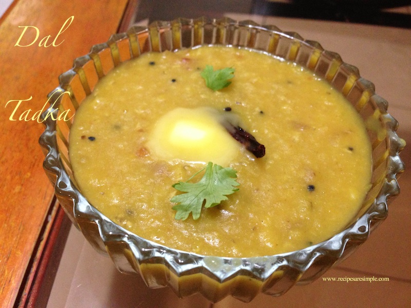 Basic Dal Tadka