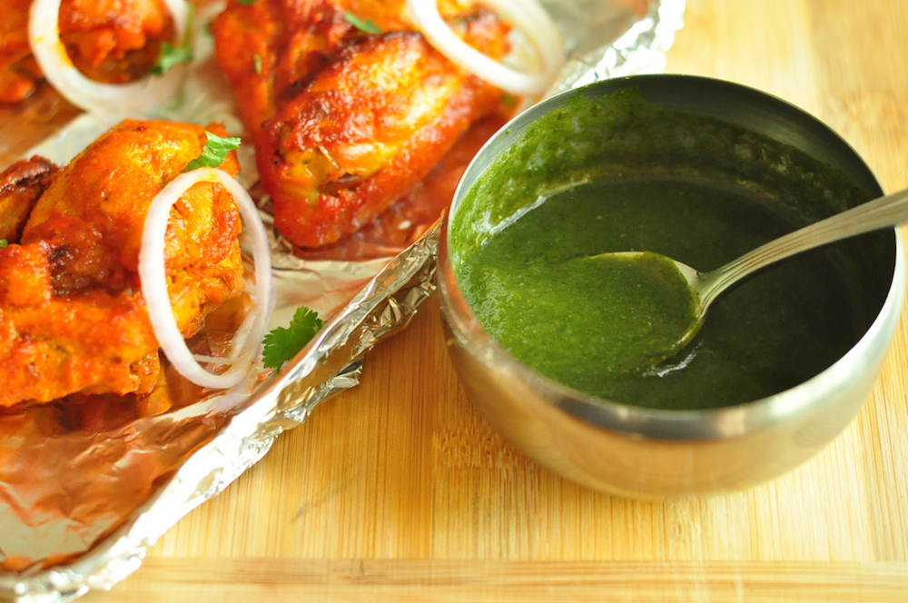 green chutney for tandoori chicken recipe