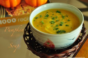 Silky Pumpkin Soup Recipe1