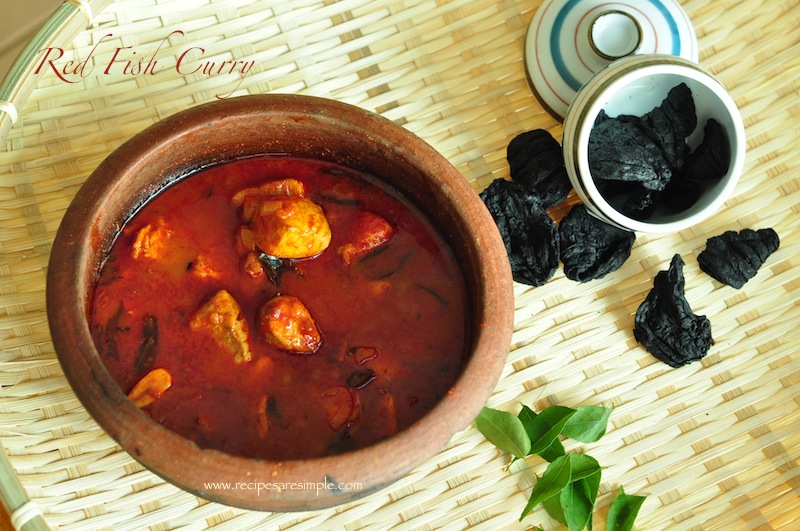 Red Fish Curry - Meen Mulakittathu