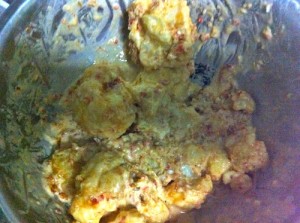 CHILI GOBI  batter