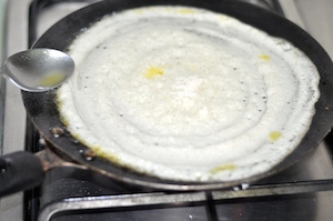 How to make Dosa and Dosa Batter add ghee