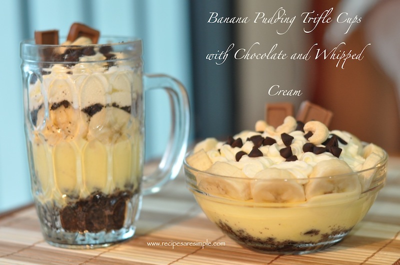 Banana Pudding Trifle Cups | Easy Dessert Recipe |