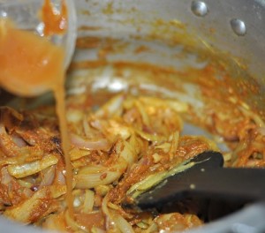 chicken curry for appam cook spices