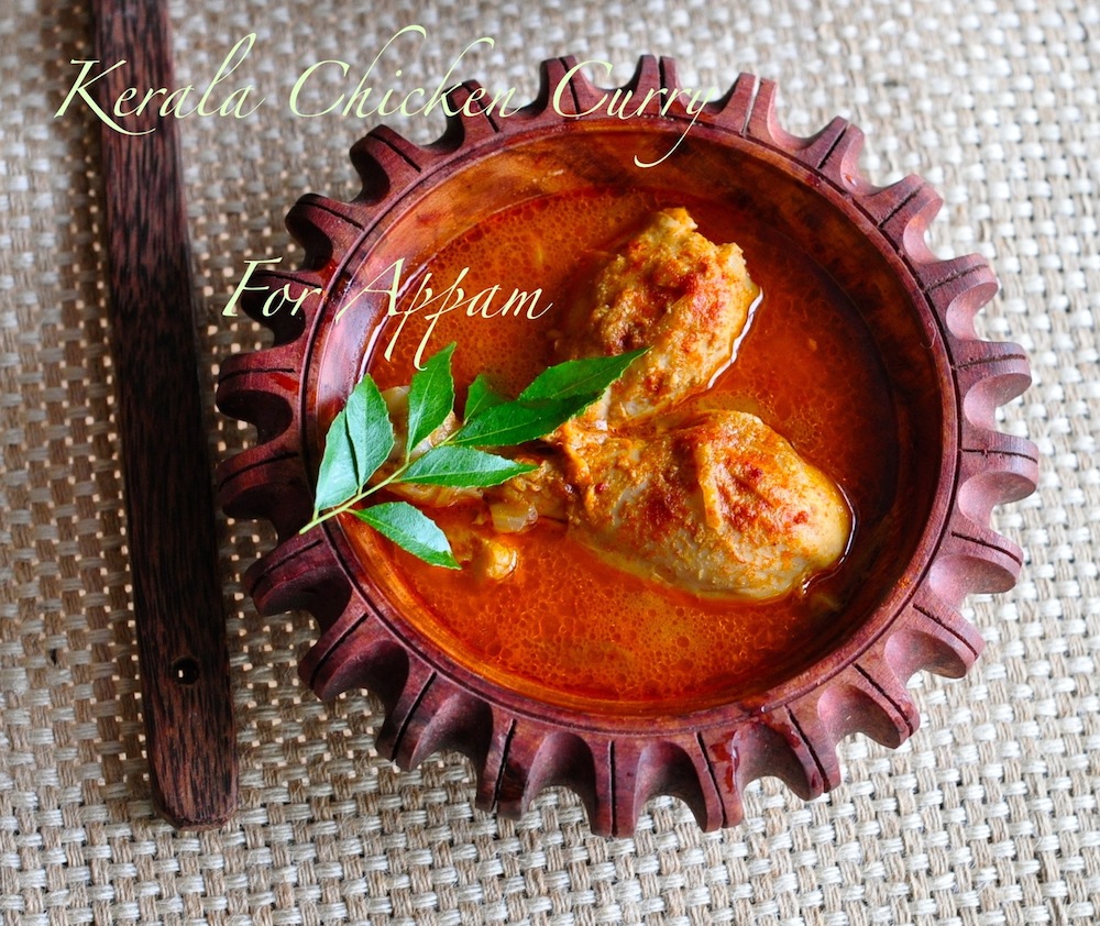 Kerala chicken curry for appam