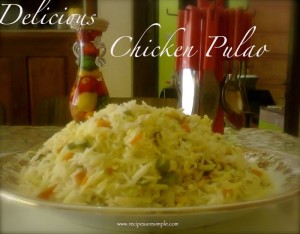 chicken pulao