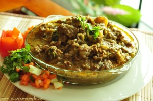 Mutton Curry with Coconut Milk -Stewed-Kerala Style-Recipe