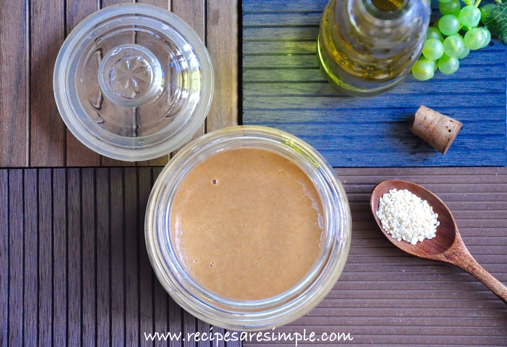 How to make Tahini steps