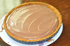 chocolate tofu pie 14