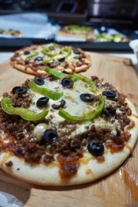 %name Middle Eastern Pizza   With Mince and Baharat Spice