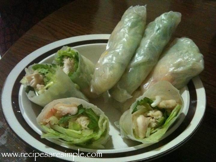 vietnamese fresh spring roll