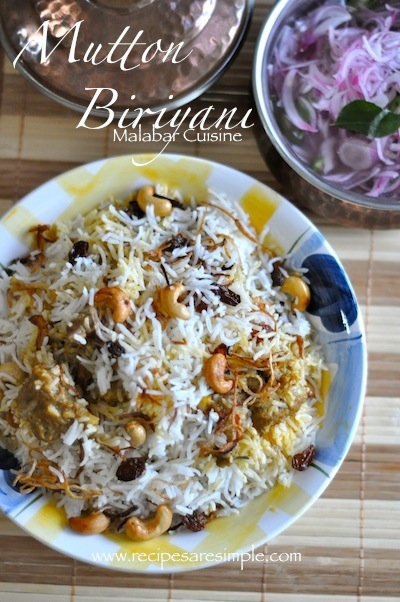 Mutton Biriyani Malabar Mutton Biriyani   Kerala Cuisine   with Video