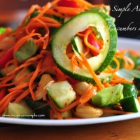 carrot and cucumber salad