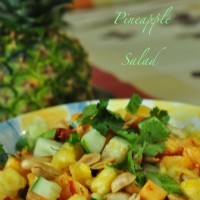 chili ginger pineapple salad