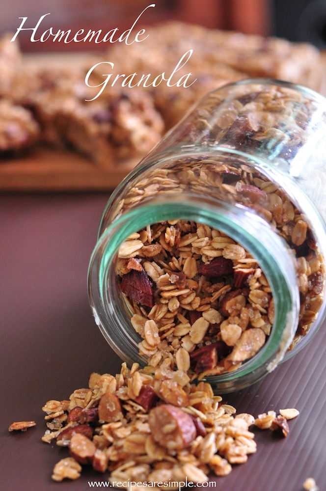 home made granola