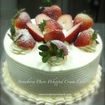 Strawberry and Cream Cake