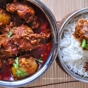 Indian chicken curry