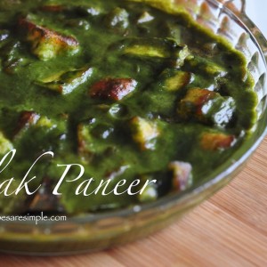 palak paneer