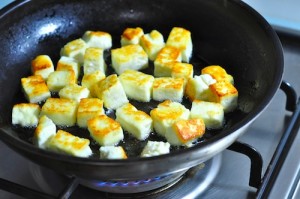 palak paneer golden fry