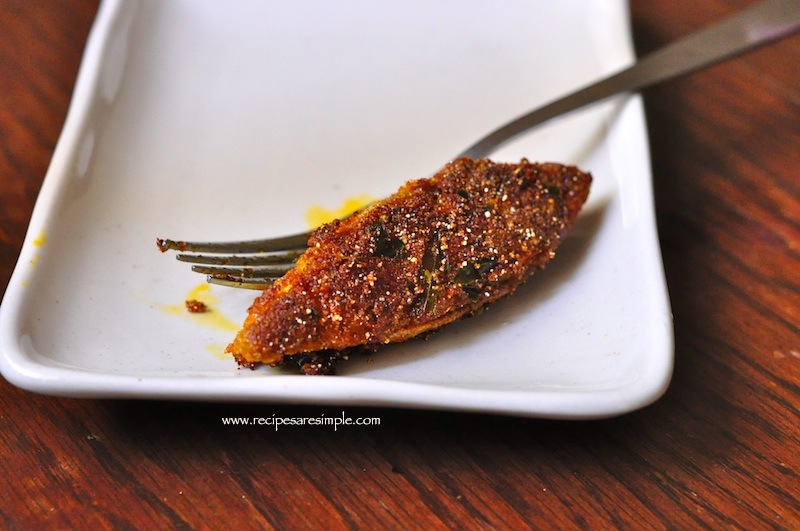 fried pomfret recipe