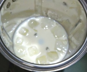 ice for badam milk