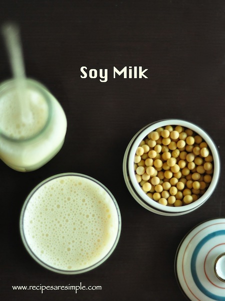 SOY MILK RECIPE