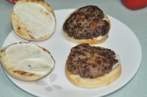 home made beef burger -.beef pattyJPG