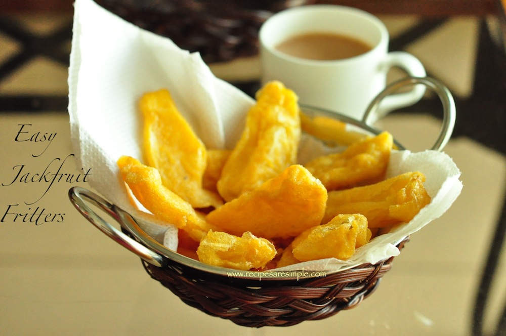 Jackfruit Fritters – Chakkapazham Pori – Cempedak Goreng