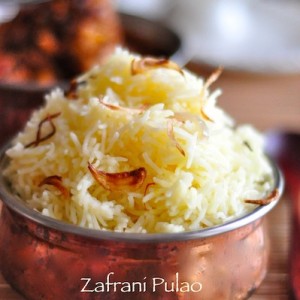 zafrani pulao